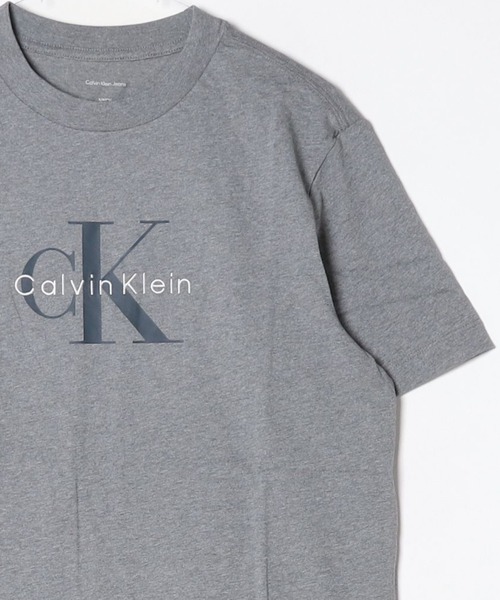 Calvin Klein Jeans（カルヴァンクラインジーンズ）の「Calvin Klein Jeans カルバンクラインジーンズ SS HERO MONOLOGO TEE ショートスリーブ モノグラム ロゴTシャツ（Tシャツ/カットソー・メンズ・ブルー/グレー/ホワイト/ブラック・M/XL/L/S）」の3枚目の写真