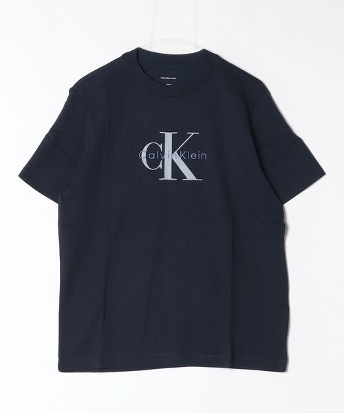 Calvin Klein Jeans（カルヴァンクラインジーンズ）の「Calvin Klein Jeans カルバンクラインジーンズ SS HERO MONOLOGO TEE ショートスリーブ モノグラム ロゴTシャツ（Tシャツ/カットソー・メンズ・ブルー/グレー/ホワイト/ブラック・M/XL/L/S）」の5枚目の写真