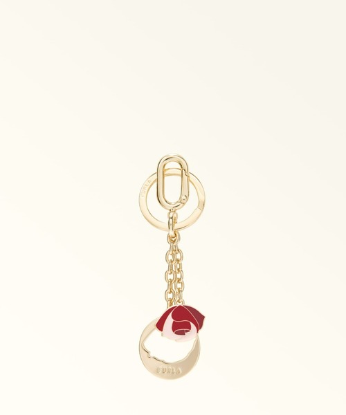 FURLA（フルラ）の「フルラ クリスタル (Furla Crystal) キーリング（キーホルダー・レディース・ライトピンク/レッド・ONE SIZE）」の2枚目の写真