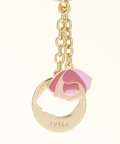FURLA（フルラ）の「フルラ クリスタル (Furla Crystal) キーリング（キーホルダー・レディース・ライトピンク/レッド・ONE SIZE）」の3枚目の写真