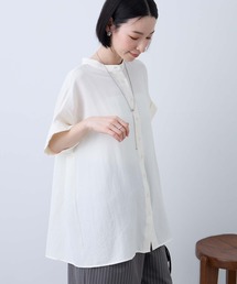 Aunely（オーネリー）の「【Aunely】すぐサラ ひんやり エフォートレス シャツ ＜YOSOOIシリーズ＞（シャツ/ブラウス）」