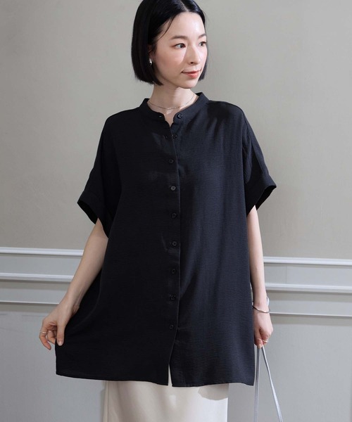 セール】【Aunely】すぐサラ ひんやり エフォートレス シャツ ＜YOSOOI