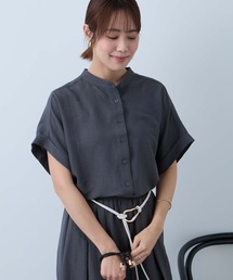 Aunely（オーネリー）の「【Aunely】すぐサラ ひんやり エフォートレス シャツ ＜YOSOOIシリーズ＞（シャツ/ブラウス）」