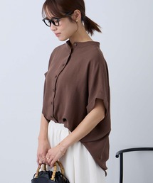 Aunely（オーネリー）の「【Aunely】すぐサラ ひんやり エフォートレス シャツ ＜YOSOOIシリーズ＞（シャツ/ブラウス）」