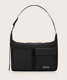 ALAVAGUE（アラバグ）の「ハンプユーティリティクロスバッグL - ブラック（メッセンジャーバッグ）」