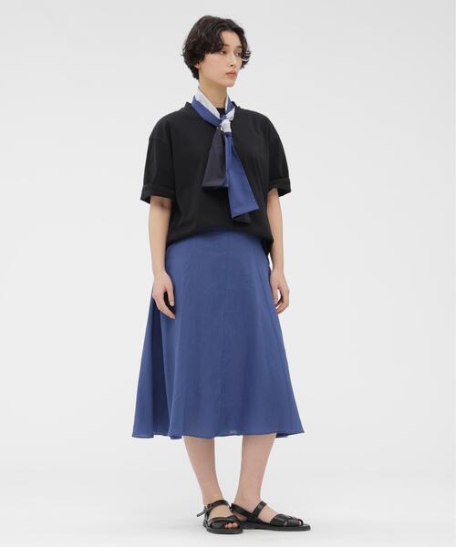 MARGARET HOWELL(マーガレットハウエル)の「SHIRTING SCARF(ストール/ショール・レディース・ブルー・FREE)」の5枚目の写真
