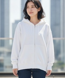 【LIFEMAX/ライフマックス】10オンス フードジップパーカ(裏パイル)/全8色ルジップ ユニセックス 無地