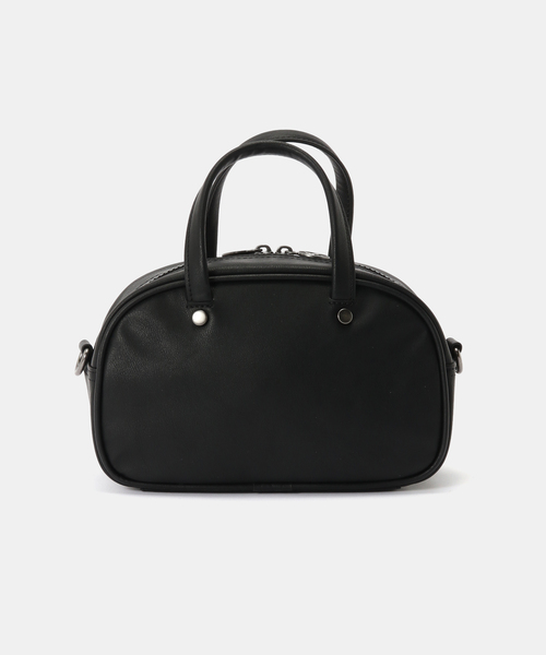 PUMA(プーマ)の「PUMA / プーマ 1976 ARCHIVE MINI GRIP BAG 2.5L(ハンドバッグ・レディース・ブラック/グリーン・FREE)」の4枚目の写真