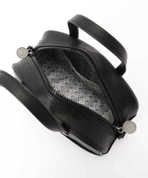 PUMA(プーマ)の「PUMA / プーマ 1976 ARCHIVE MINI GRIP BAG 2.5L(ハンドバッグ・レディース・ブラック/グリーン・FREE)」の6枚目の写真