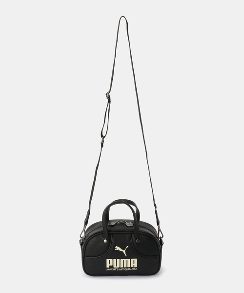 PUMA(プーマ)の「PUMA / プーマ 1976 ARCHIVE MINI GRIP BAG 2.5L(ハンドバッグ・レディース・ブラック/グリーン・FREE)」の8枚目の写真