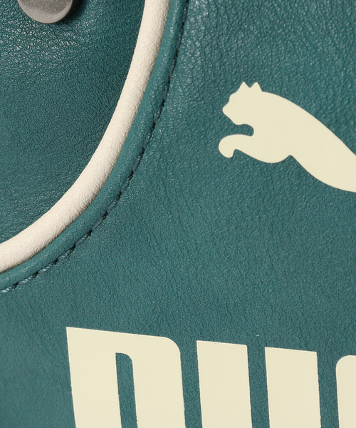 PUMA(プーマ)の「PUMA / プーマ 1976 ARCHIVE MINI GRIP BAG 2.5L(ハンドバッグ・レディース・ブラック/グリーン・FREE)」の12枚目の写真