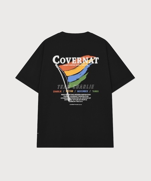 COVERNAT(カバーナット)の「COOL COTTON FLAG GRAPHIC T-SHIRT(Tシャツ/カットソー・メンズ・ホワイト/ブラック/ヘザーグレー・X-LARGE/LARGE/MEDIUM/SMALL/X-SMALL)」の17枚目の写真