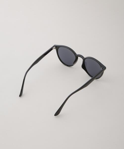 NANO universe(ナノユニバース)の「ボストン型サングラス(サングラス・レディース・クリア/ライトブラウン/ブラック・F)」の9枚目の写真