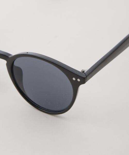 NANO universe(ナノユニバース)の「ボストン型サングラス(サングラス・レディース・クリア/ライトブラウン/ブラック・F)」の10枚目の写真