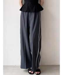 RESEXXY | サイドラインセミワイドパンツ(その他パンツ)
