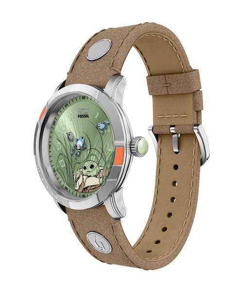 FOSSIL(フォッシル)の「フォッシル | スターウォーズ Star Wars x Fossil Neutra Watch Set Grogu グローグー 腕時計 メンズ アナログ レザー LE1244SET(アナログ腕時計・メンズ・ブラウン・FREE)」の6枚目の写真