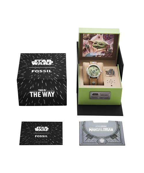 FOSSIL(フォッシル)の「フォッシル | スターウォーズ Star Wars x Fossil Neutra Watch Set Grogu グローグー 腕時計 メンズ アナログ レザー LE1244SET(アナログ腕時計・メンズ・ブラウン・FREE)」の9枚目の写真