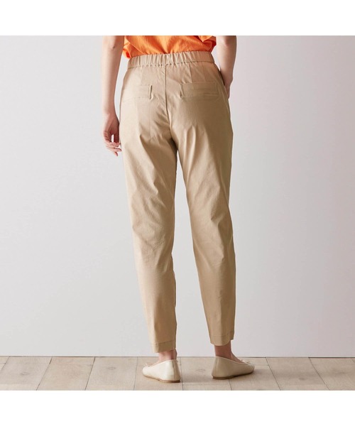 座(THE)パンツ(ザパンツ)の「夏のリネン混 ・座(THE)パンツ(その他パンツ・レディース・ブラック/カーキ/グレイッシュベージュ/ネイビー/ブルー・L1/L3/M3/S3/L2/M2/M1/S2/S1)」の9枚目の写真
