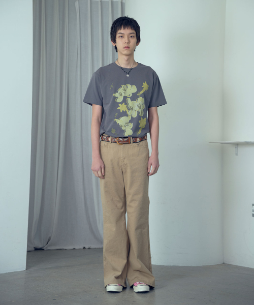 NICE GHOST CLUB(ナイスゴーストクラブ)の「BABY GUARDIANS TEE_CHARCOAL(NG2GMUT511A)(Tシャツ/カットソー・レディース・チャコール・SMALL/MEDIUM)」の3枚目の写真