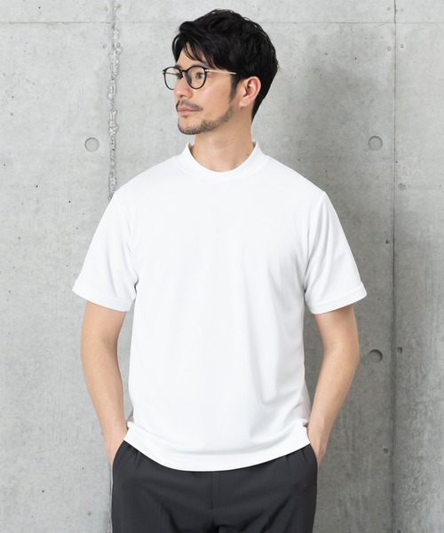 BTZ TOKYO(ビーティーゼットトウキョウ)の「【快適Tシャツ】汗隠し+透けにくい+UV対策+接触冷感+ドライ機能付き(Tシャツ/カットソー・メンズ・ブラック/ネイビー/ホワイト・L/LL/M)」の3枚目の写真