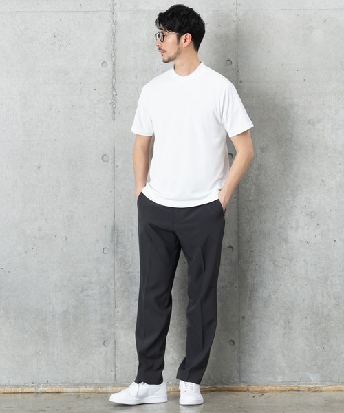 BTZ TOKYO(ビーティーゼットトウキョウ)の「【快適Tシャツ】汗隠し+透けにくい+UV対策+接触冷感+ドライ機能付き(Tシャツ/カットソー・メンズ・ブラック/ネイビー/ホワイト・L/LL/M)」の16枚目の写真