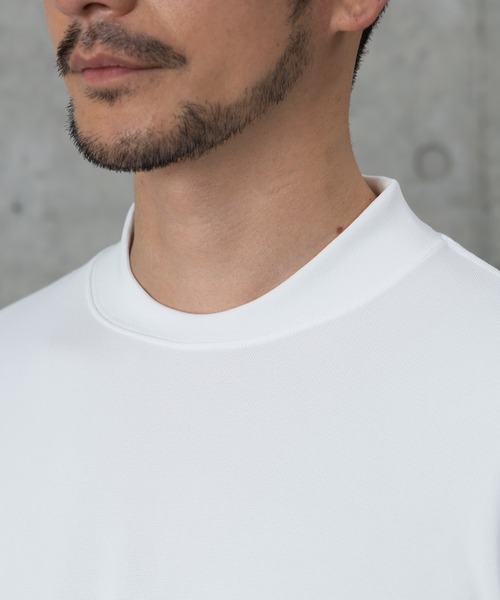 BTZ TOKYO(ビーティーゼットトウキョウ)の「【快適Tシャツ】汗隠し+透けにくい+UV対策+接触冷感+ドライ機能付き(Tシャツ/カットソー・メンズ・ブラック/ネイビー/ホワイト・L/LL/M)」の21枚目の写真