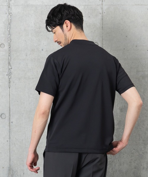 BTZ TOKYO(ビーティーゼットトウキョウ)の「【快適Tシャツ】汗隠し+透けにくい+UV対策+接触冷感+ドライ機能付き(Tシャツ/カットソー・メンズ・ブラック/ネイビー/ホワイト・L/LL/M)」の9枚目の写真