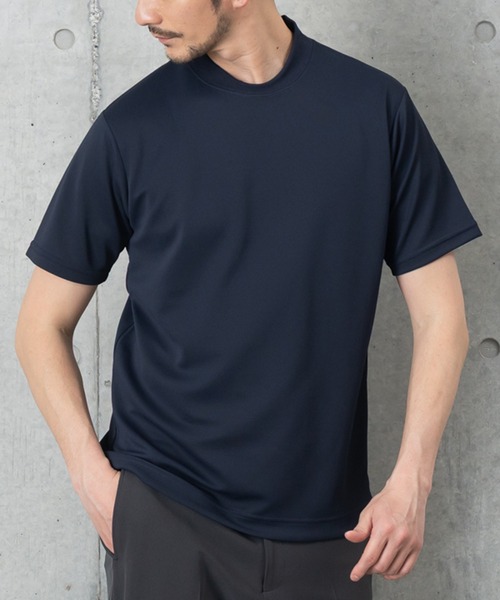 BTZ TOKYO(ビーティーゼットトウキョウ)の「【快適Tシャツ】汗隠し+透けにくい+UV対策+接触冷感+ドライ機能付き(Tシャツ/カットソー・メンズ・ブラック/ネイビー/ホワイト・L/LL/M)」の11枚目の写真