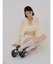 LilyBearシュシュセットシアーシャツ