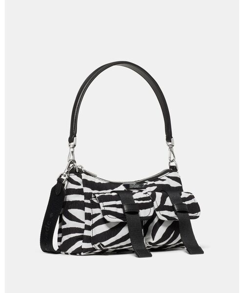 まだまだ使える❤︎ kate spade ゼブラ柄 ワンショルダーバッグ セール】カーター ゼブラ カーゴ クロスボディ バッグ（ショルダー
