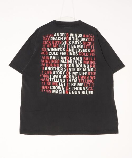 giant Vintage(ジャイアントヴィンテージ)の「【GIANT01】【Giant Vintage/ジャイアント ヴィンテージ】SOCIAL DISTORTION SKELLY SONG TITLE FRONT SCREEN PRINT OVERSIZED BOX SILHOUETTE T-SHIRTS(Tシャツ/カットソー・メンズ・ブラック系その他・LARGE/SMALL/MEDIUM/X-LARGE)」の11枚目の写真