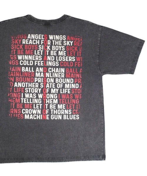 giant Vintage(ジャイアントヴィンテージ)の「【GIANT01】【Giant Vintage/ジャイアント ヴィンテージ】SOCIAL DISTORTION SKELLY SONG TITLE FRONT SCREEN PRINT OVERSIZED BOX SILHOUETTE T-SHIRTS(Tシャツ/カットソー・メンズ・ブラック系その他・LARGE/SMALL/MEDIUM/X-LARGE)」の10枚目の写真