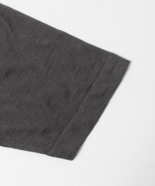 URBAN RESEARCH DOORS(アーバンリサーチドアーズ)の「Ramie High Gauge KnitPolo(ポロシャツ・メンズ・チャコールグレー/ブラウン・MEDIUM/LARGE)」の17枚目の写真