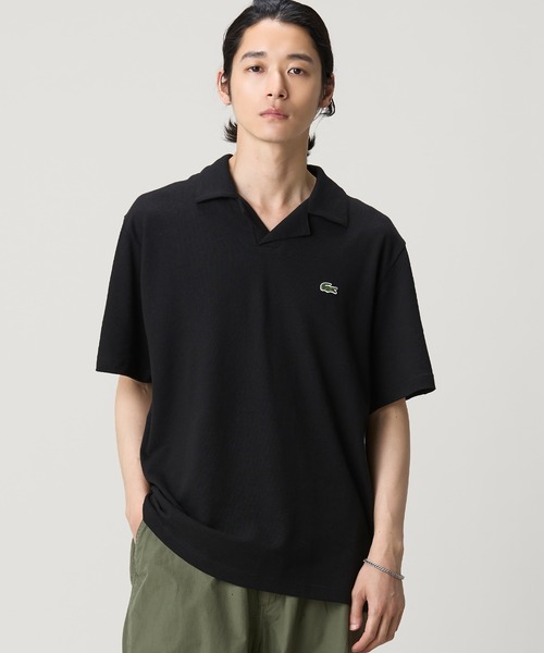 LACOSTE｜ラコステのポロシャツ（ブラック/黒色系）通販 - ZOZOTOWN