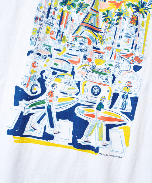 417 EDIFICE（フォーワンセブンエディフィス）の「Maxime Cousseran × 417 Tシャツ（Tシャツ/カットソー・メンズ・ホワイト・LARGE/MEDIUM/SMALL）」の11枚目の写真