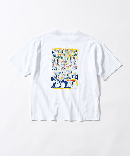 417 EDIFICE（フォーワンセブンエディフィス）の「Maxime Cousseran × 417 Tシャツ（Tシャツ/カットソー・メンズ・ホワイト・LARGE/MEDIUM/SMALL）」の2枚目の写真