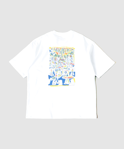 417 EDIFICE（フォーワンセブンエディフィス）の「Maxime Cousseran × 417 Tシャツ（Tシャツ/カットソー・メンズ・ホワイト・LARGE/MEDIUM/SMALL）」の4枚目の写真