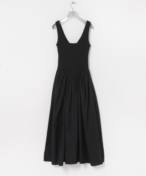 URBAN RESEARCH(アーバンリサーチ)の「ESTHE RIB POPLIN DRESS(ワンピース・レディース・ブラック・SMALL)」の7枚目の写真