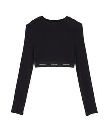 GUESS JEANS/ゲスジーンズGJ L/S CROP TOP
