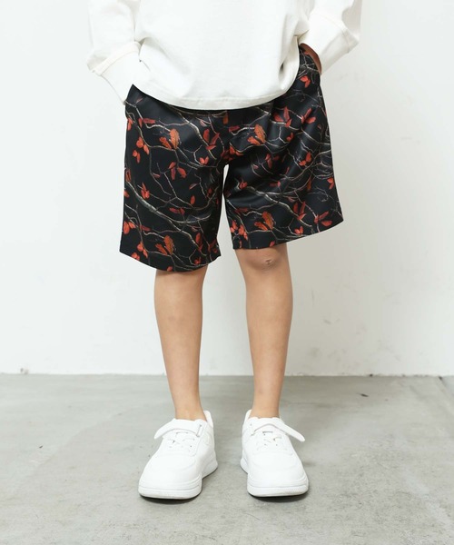 THE CASUAL(カジュアル)の「DRY/ドライメッシュ 総柄ハーフパンツ(その他パンツ・キッズ・ブラック系その他/グレー系その他2/ベージュ系その他2/ブラック系その他2/グレー系その他3/グレー系その他/ベージュ系その他/ブラック系その他3・160cm/150cm/140cm/130cm/120cm/110cm)」の2枚目の写真