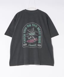 【Kahiko】SURF&Palms マニュエルメンズTシャツ
