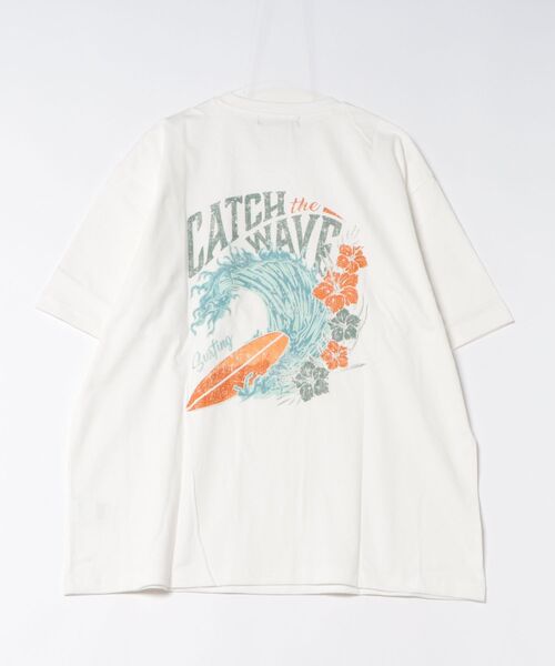 Kahiko(カヒコ)の「【Kahiko】SURF&Palms マニュエルメンズTシャツ(Tシャツ/カットソー・メンズ・ブラック系その他2/ホワイト系その他2/ブラック系その他/ホワイト系その他/ブラック/ホワイト・FREE)」の4枚目の写真