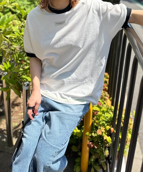 ホワイト×ブラック
model:154cm 着用サイズ:FREE