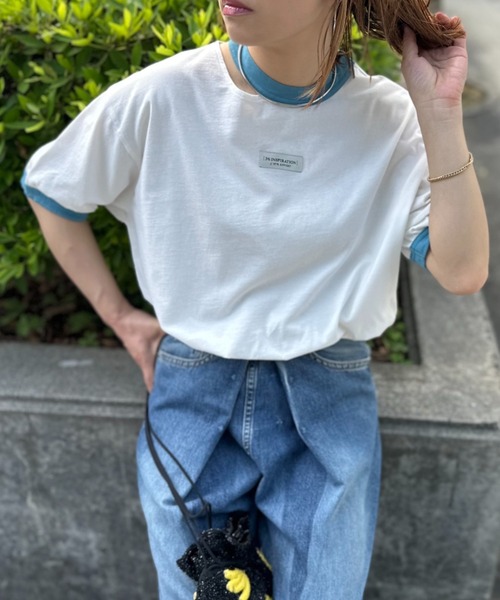 ホワイト×ブルー
model:154cm 着用サイズ:FREE