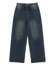 RAYFIKERS（レイフィカース）の「ティンウォッシュワイドデニムパンツ MQ5DU526_DARK INDIGO（デニムパンツ）」