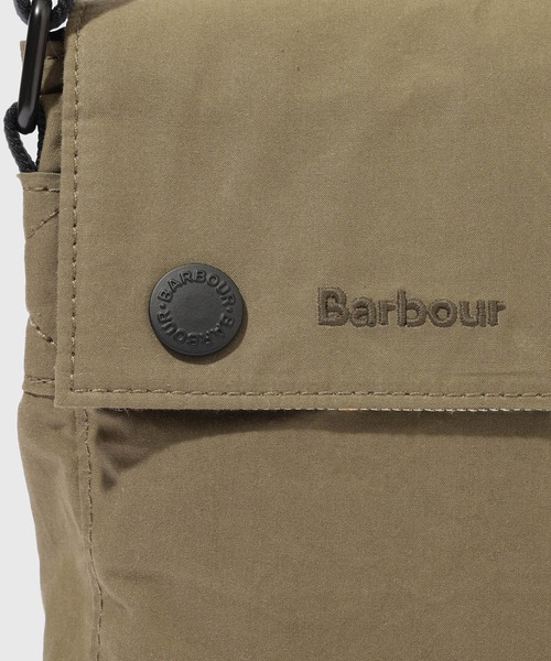 Barbour(バブアー)の「《別注》【Barbour/バブアー】EX TRANSPORT CROSSBODY BAG(ショルダーバッグ・メンズ・カーキ/ブラック・FREE)」の12枚目の写真