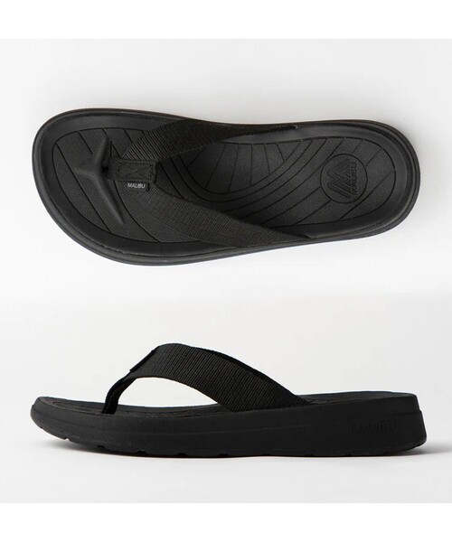 MALIBU SANDALS（マリブサンダルズ）の「【MALIBU SANDALS/マリブサンダルズ】SURFRIDER（サンダル・メンズ・ブラック・9/8）」の4枚目の写真