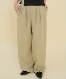 ワイドストレートパンツ