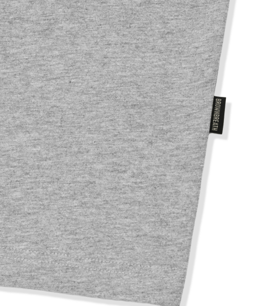 BROWNBREATH（ブラウンブレス）の「TAG PALM CIRCUIT TEE - MELANGE GREY（Tシャツ/カットソー・レディース・その他・SMALL/MEDIUM/LARGE/X-LARGE）」の7枚目の写真