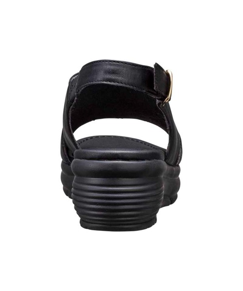 R.(REGAL FOOT COMMUNITY)(アールドット)の「アールドット S21C カバードサンダル(サンダル・レディース・ブラック・22.5/23/23.5/24/24.5)」の4枚目の写真